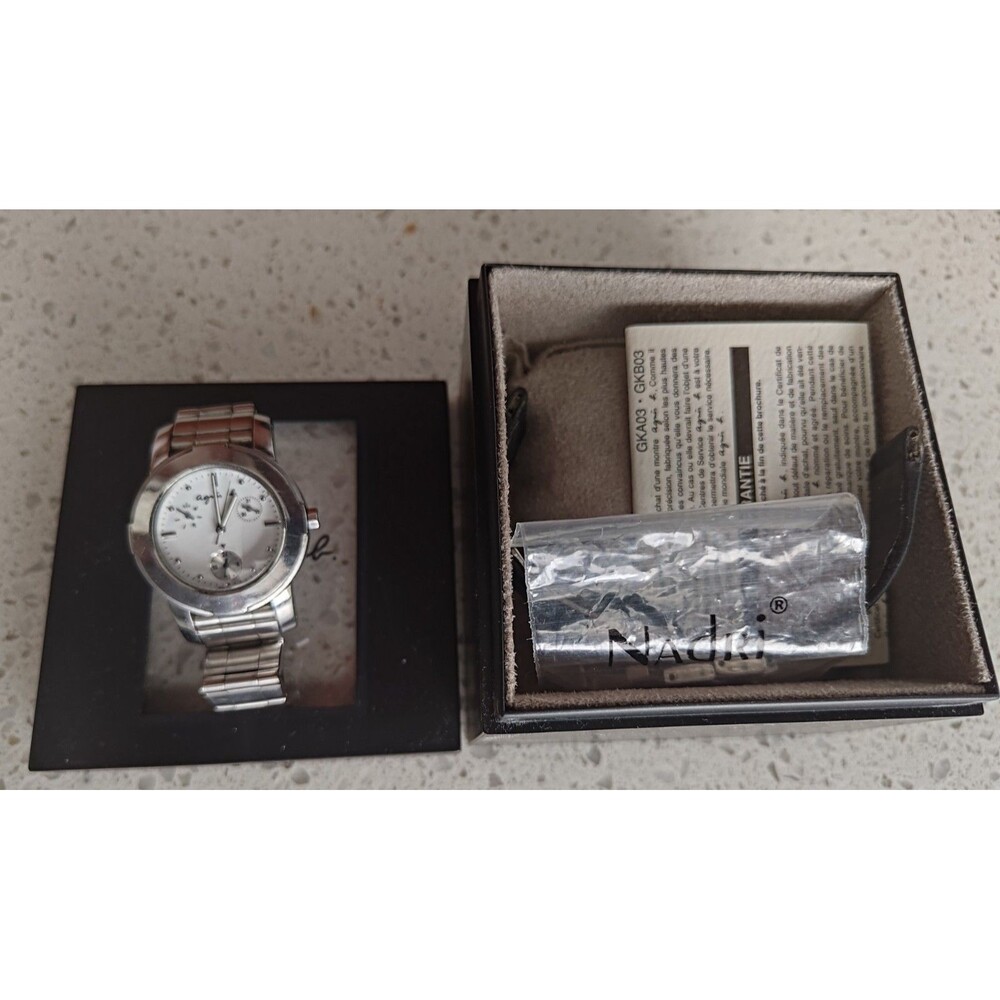 AGNES B CHRONOGRAPH WOMEN'S WATCH MADE IN JAPAN